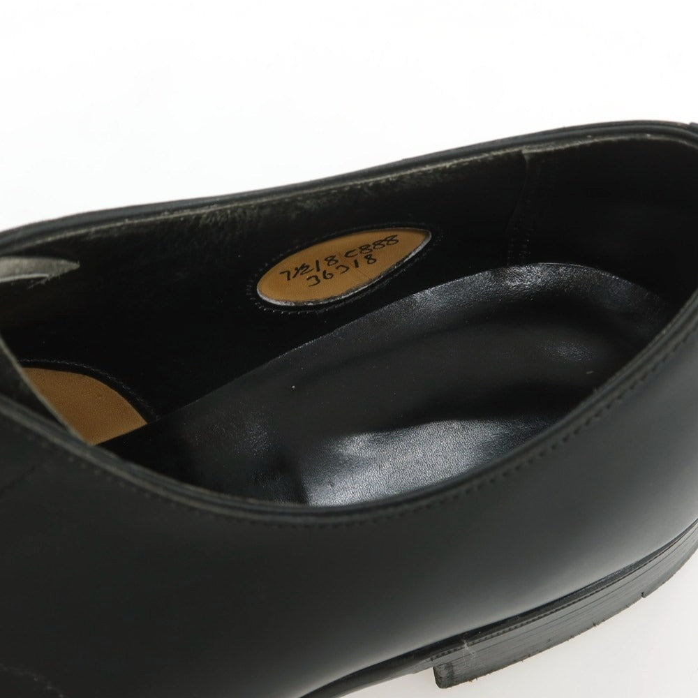 【中古】エドワードグリーン EDWARD GREEN BERKELEY ストレートチップ ドレスシューズ ブラック【 7 1/2C 】【 状態ランクC 】【 メンズ 】