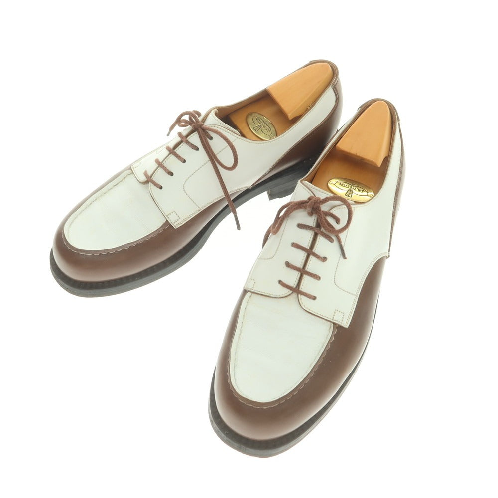【中古】ジェイエムウエストン J.M WESTON GOLF コンビ Uチップ ドレスシューズ ブラウンxホワイト【 6 1/2C 】【 状態ランクC 】【 メンズ 】
