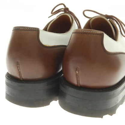 【中古】ジェイエムウエストン J.M WESTON GOLF コンビ Uチップ ドレスシューズ ブラウンxホワイト【 6 1/2C 】【 状態ランクC 】【 メンズ 】