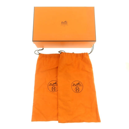【中古】エルメス HERMES ストレートチップ ドレスシューズ レッドブラウン【 40 】【 状態ランクC 】【 メンズ 】