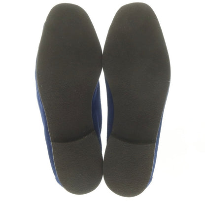 【中古】ディメッラ DI MELLA スエード コンビ コインローファー ブルーxオフホワイト【 6 】【 状態ランクB 】【 メンズ 】