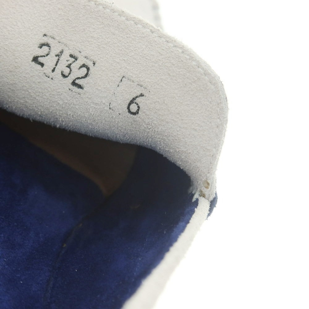 【中古】ディメッラ DI MELLA スエード コンビ コインローファー ブルーxオフホワイト【 6 】【 状態ランクB 】【 メンズ 】