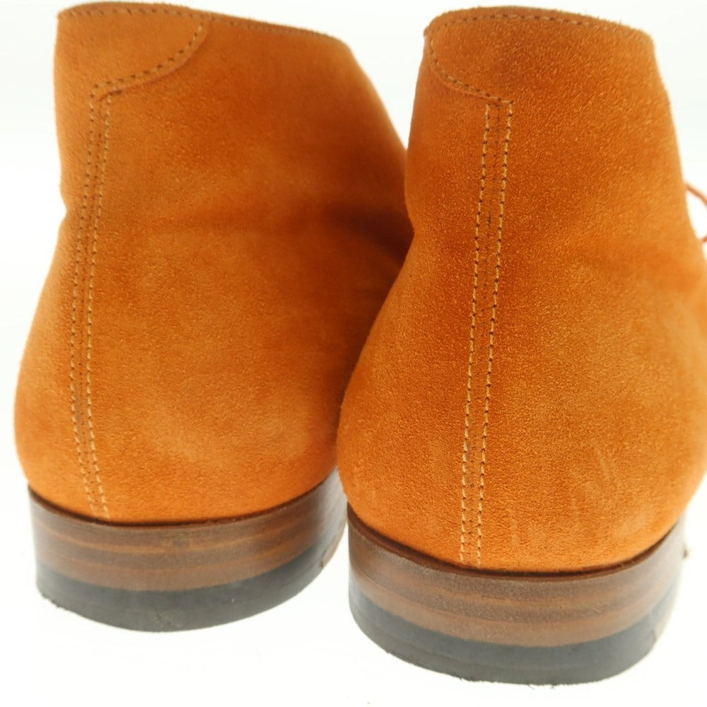 【中古】ディメッラ DI MELLA スエード チャッカブーツ オレンジ【 7 】【 状態ランクC 】【 メンズ 】