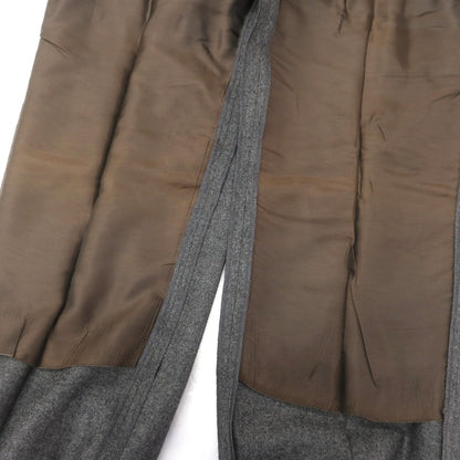 【中古】エルメス HERMES ウール ドレススラックスパンツ グレー【 38 】【 状態ランクB 】【 メンズ 】