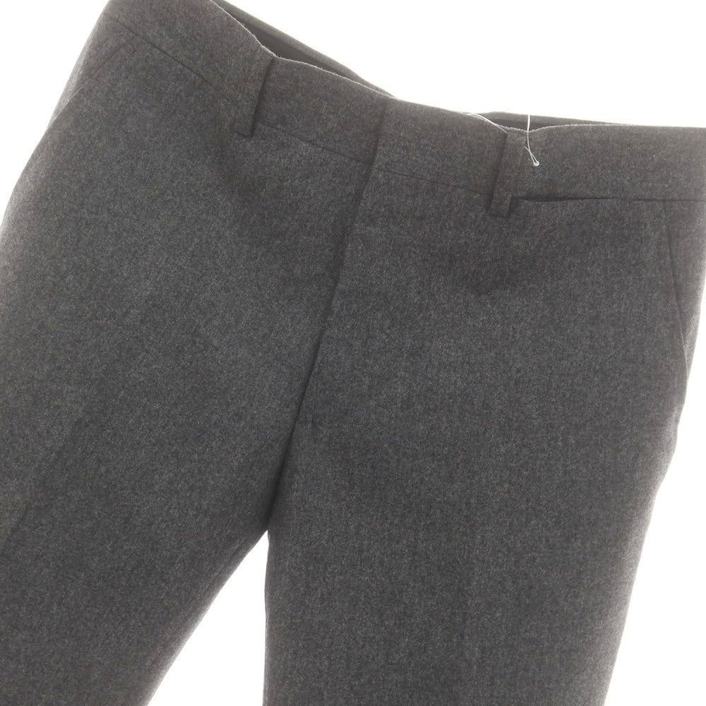 【中古】エルメス HERMES ウール ドレススラックスパンツ グレー【 38 】【 状態ランクB 】【 メンズ 】