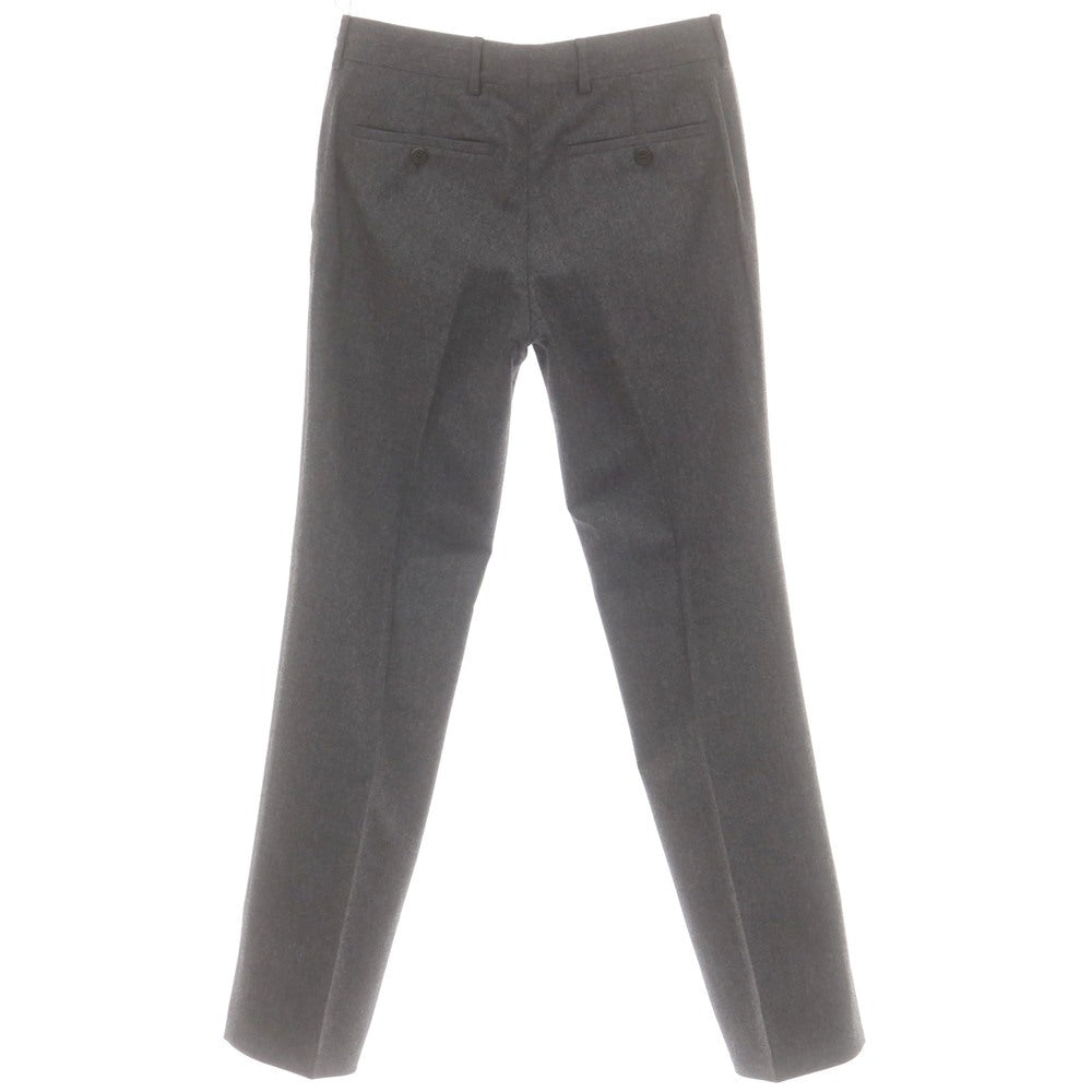 【中古】エルメス HERMES ウール ドレススラックスパンツ グレー【 38 】【 状態ランクB 】【 メンズ 】