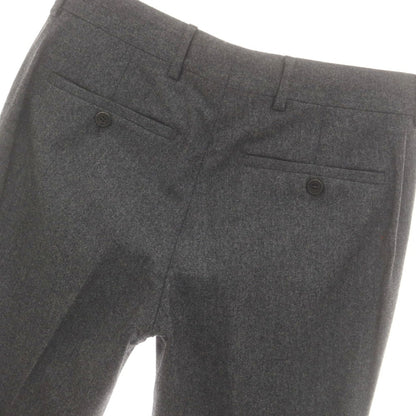 【中古】エルメス HERMES ウール ドレススラックスパンツ グレー【 38 】【 状態ランクB 】【 メンズ 】