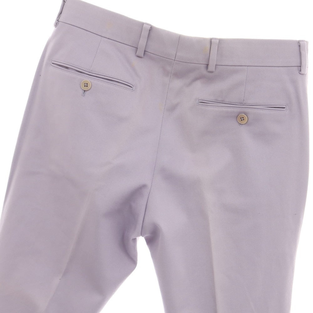 【中古】エルメス HERMES ストレッチ コットン カジュアルスラックスパンツ ラベンダー【 40 】【 状態ランクD 】【 メンズ 】 [CPD]