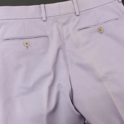 【中古】エルメス HERMES ストレッチ コットン カジュアルスラックスパンツ ラベンダー【 40 】【 状態ランクD 】【 メンズ 】
