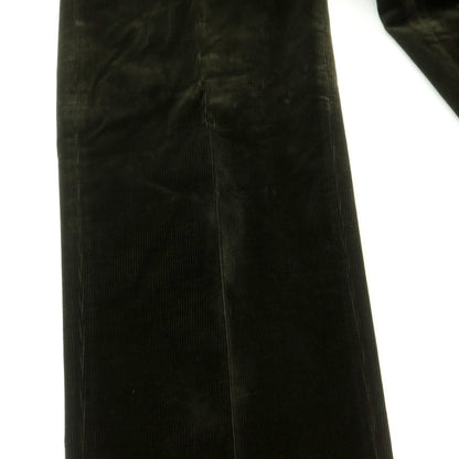 【中古】エルメス HERMES ストレッチコーデュロイ コーデュロイパンツ ダークオリーブ【 48 】【 状態ランクC 】【 メンズ 】