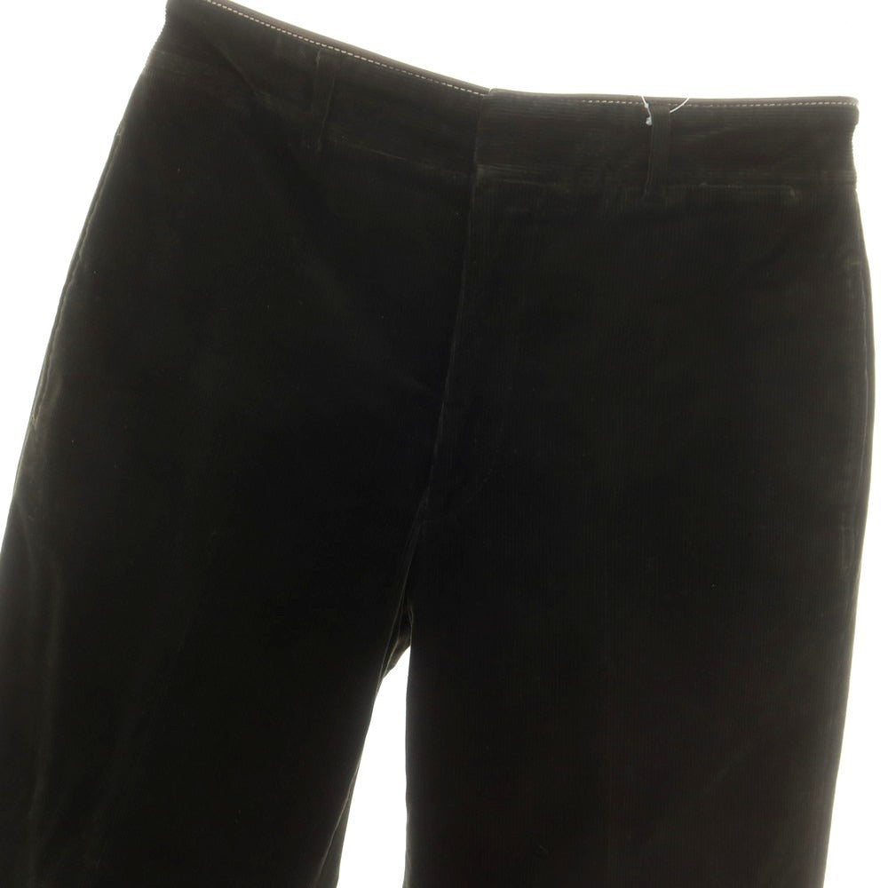 【中古】エルメス HERMES ストレッチコーデュロイ コーデュロイパンツ ダークオリーブ【 48 】【 状態ランクC 】【 メンズ 】