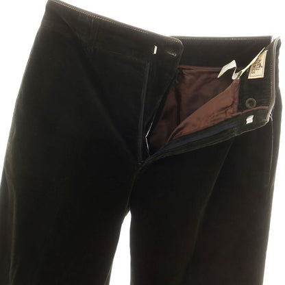 【中古】エルメス HERMES ストレッチコーデュロイ コーデュロイパンツ ダークオリーブ【 48 】【 状態ランクC 】【 メンズ 】