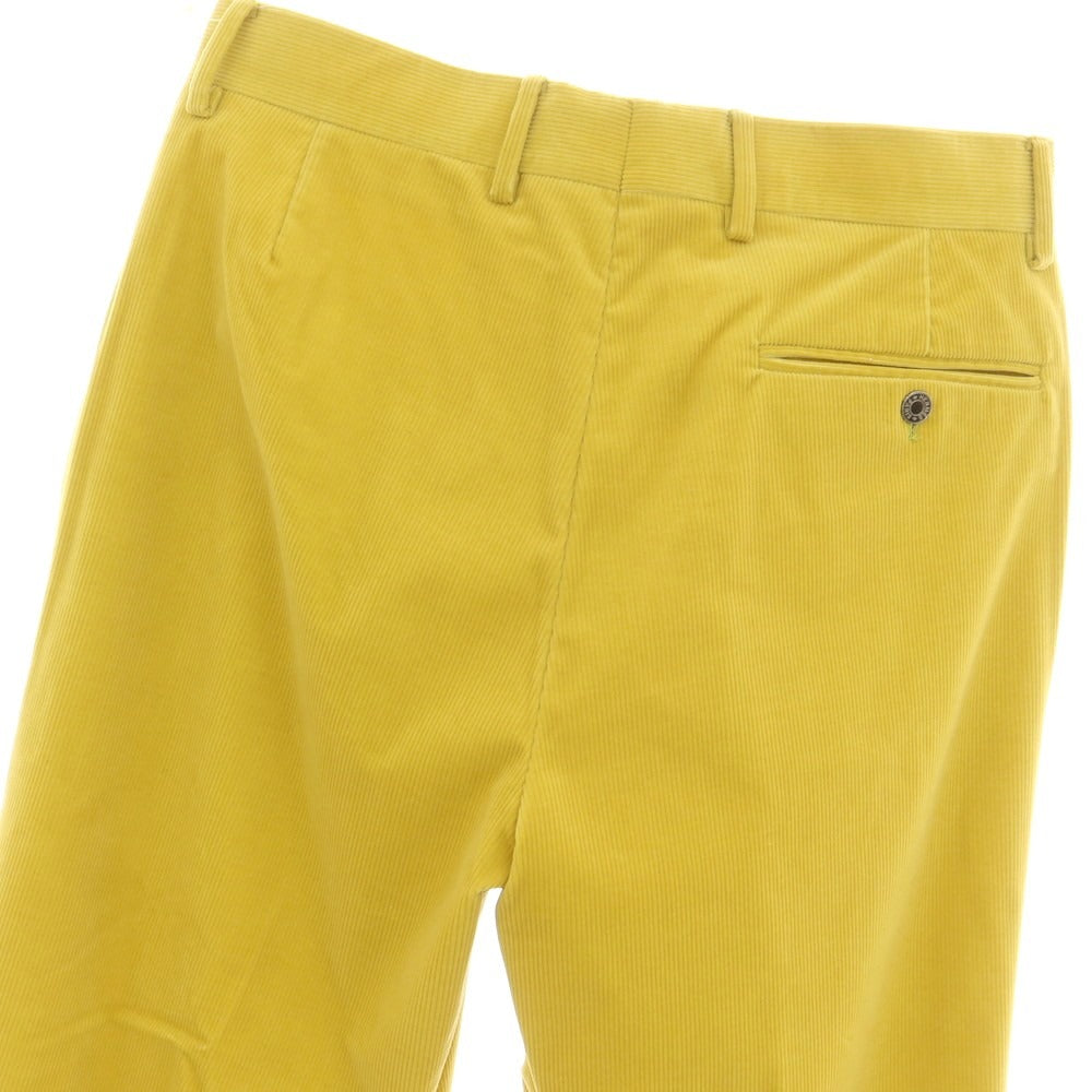 【中古】エルメス HERMES ストレッチコーデュロイ コーデュロイパンツ マスタードイエロー【 40 】【 状態ランクB 】【 メンズ 】