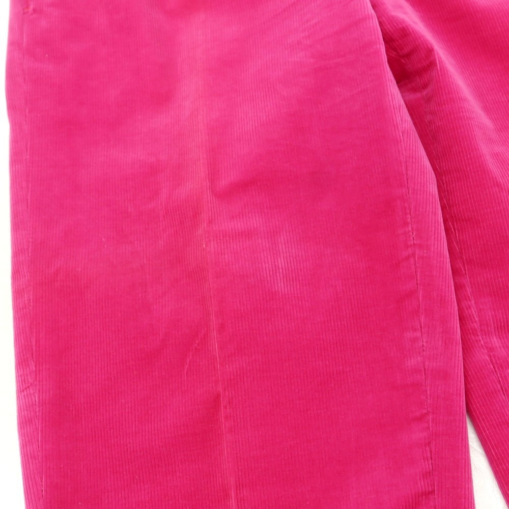 【中古】エルメス HERMES ストレッチコーデュロイ コーデュロイパンツ ショッキングピンク【 48 】【 状態ランクC 】【 メンズ 】