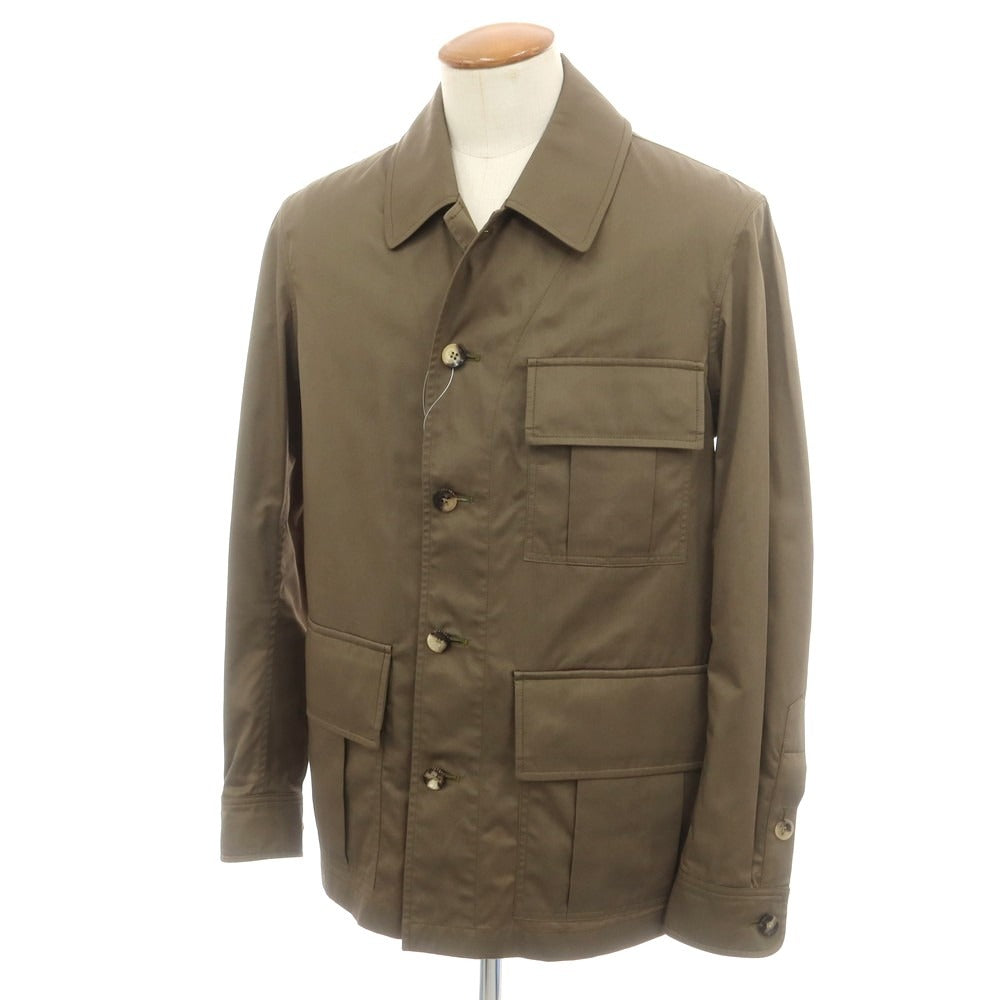 【中古】グレンフェル GRENFELL コットン ミリタリージャケット オリーブ【 38 】【 状態ランクA 】【 メンズ 】