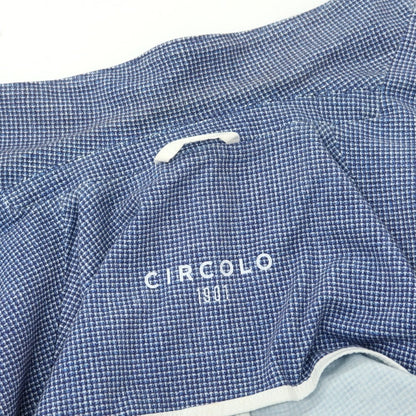 【中古】チルコロ1901 CIRCOLO 1901 コットンジャージー カジュアルジャケット ブルー【 46 】【 状態ランクB 】【 メンズ 】