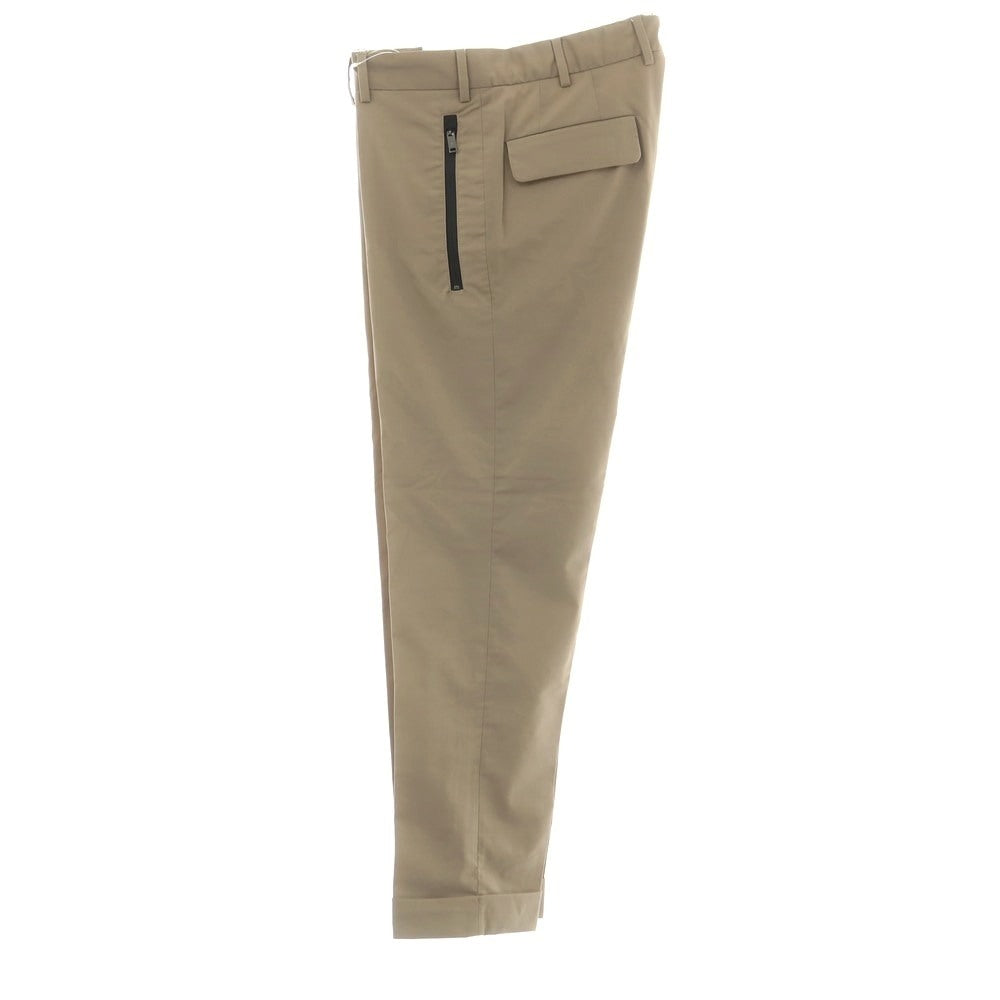 【中古】ピーティートリノ PT TORINO LAMDA ストレッチ ウールナイロン カジュアルスラックスパンツ ダークベージュ【 48 】【 状態ランクA 】【 メンズ 】