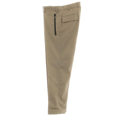 【中古】ピーティートリノ PT TORINO LAMDA ストレッチ ウールナイロン カジュアルスラックスパンツ ダークベージュ【 48 】【 状態ランクA 】【 メンズ 】