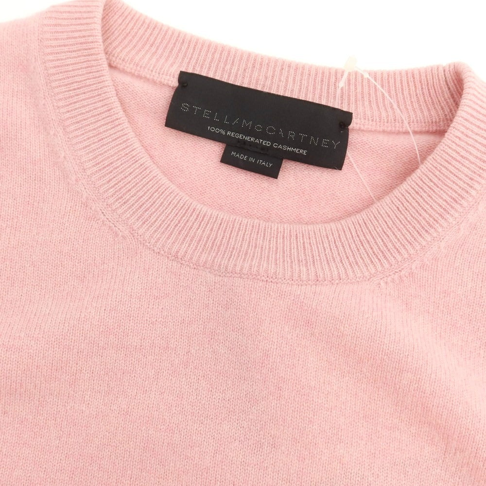 【中古】ステラマッカートニー Stella McCartney カシミヤ クルーネック プルオーバーニット ピンク【 L 】【 状態ランクC 】【 メンズ 】