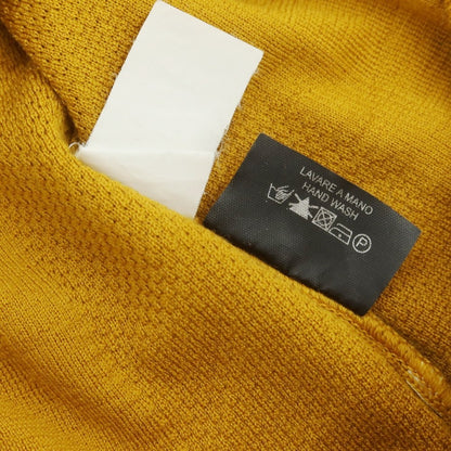 【中古】グッチ GUCCI ウール Vネック ニットベスト マスタード【 M 】【 状態ランクA 】【 メンズ 】