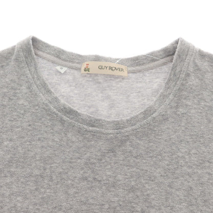 【中古】ギローバー GUY ROVER コットン パイル クルーネック ポケット 半袖Ｔシャツ グレー【 S 】【 状態ランクB 】【 メンズ 】