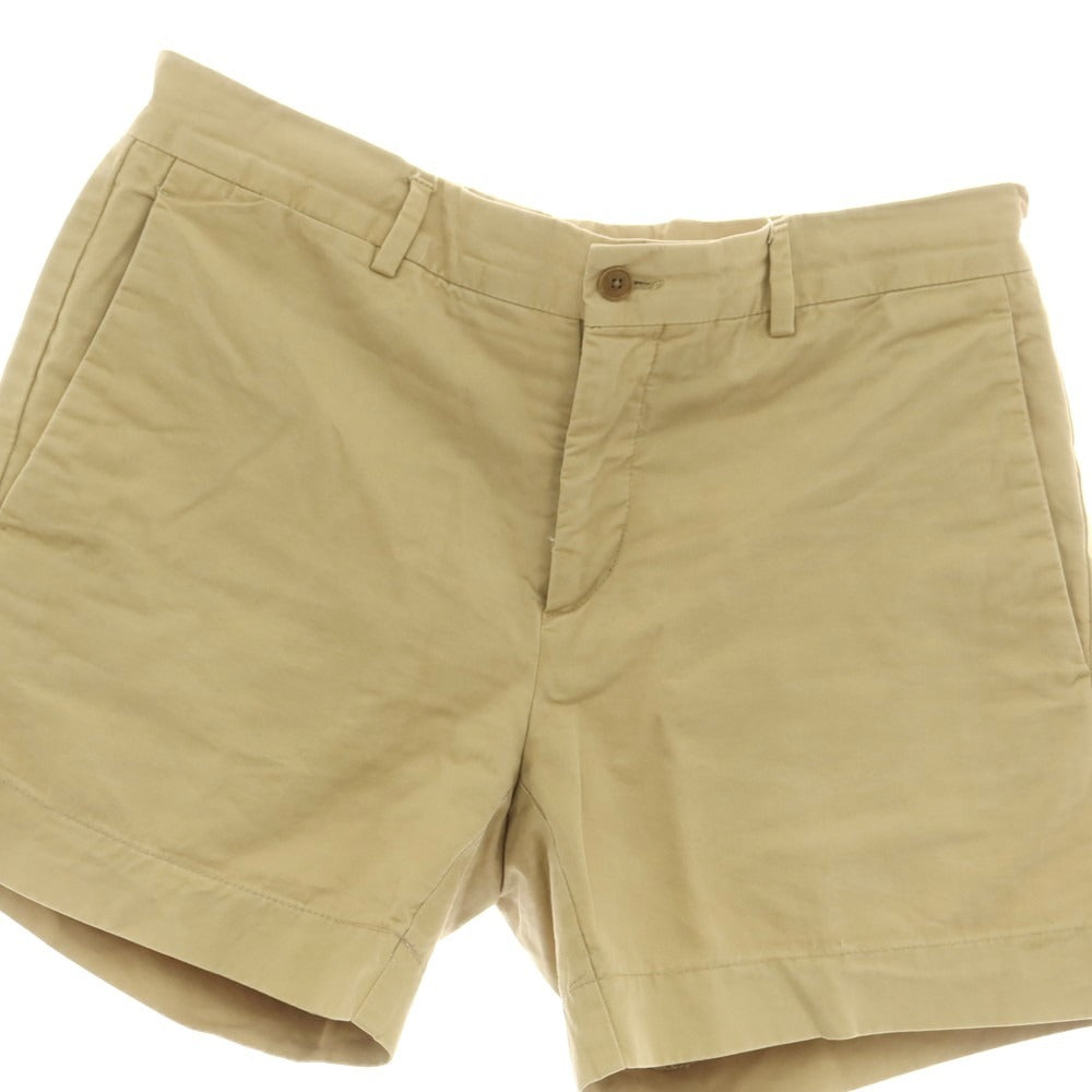 【中古】ラルフローレン パープルレーベル RalphLauren Collection Purple Label コットン ショートパンツ ベージュ【 30 】【 状態ランクB 】【 メンズ 】