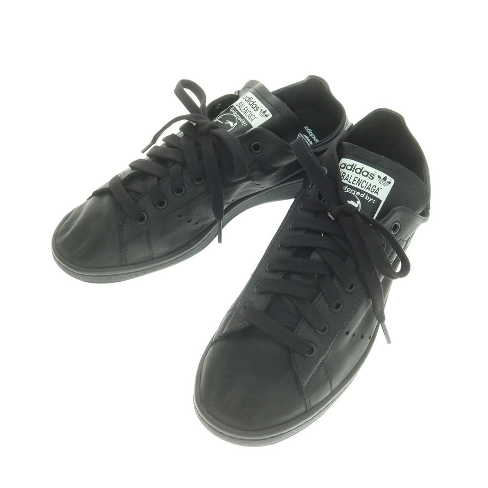 【中古】バレンシアガ BALENCIAGA × adidas スニーカー ブラック【 40 】【 状態ランクA 】【 メンズ 】