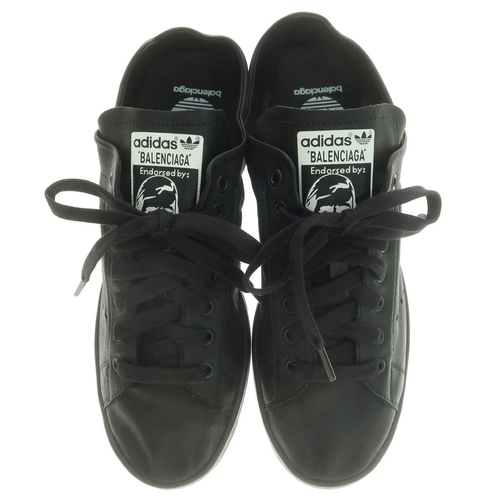 【中古】バレンシアガ BALENCIAGA × adidas スニーカー ブラック【サイズ40】【 状態ランクA 】【 メンズ 】[BPD]