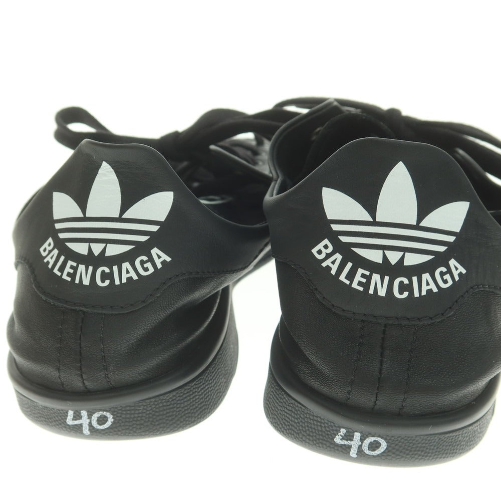 【中古】バレンシアガ BALENCIAGA × adidas スニーカー ブラック【サイズ40】【 状態ランクA 】【 メンズ 】[BPD]