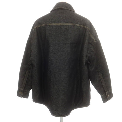 【中古】バグッタ Bagutta オーバーサイズ 中綿 デニムジャケット ブラック【 S 】【 状態ランクA 】【 メンズ 】