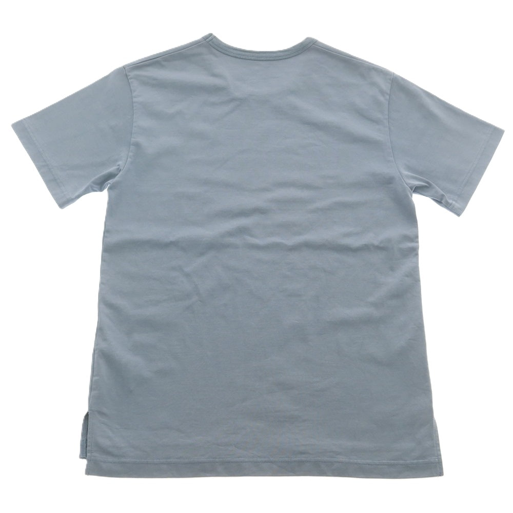 【中古】モモタロウ ジーンズ MOMOTARO JEANS コットン クルーネック 半袖Ｔシャツ ライトダルブルー【 サイズM 】【 状態ランクC 】【 メンズ 】 [CPD]