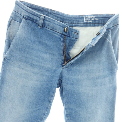 【中古】ピーティートリノ デニム PT TORINO DENIM HOUSE ストレッチ コットン ジーンズ デニムパンツ ライトブルー【 28 】【 状態ランクB 】【 メンズ 】