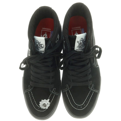 【中古】【未使用】シュプリーム Supreme × Nate Lowman VANS 2025年春夏 Skate Grosso Mid スニーカー ブラック【 26 】【 状態ランクS 】【 メンズ 】