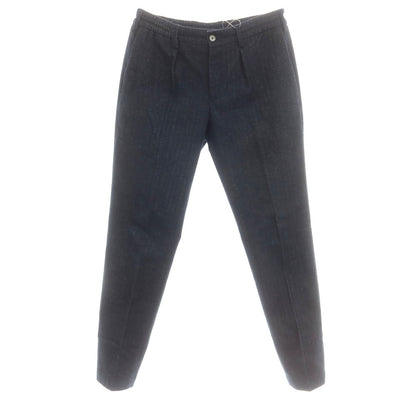 【中古】ピーティートリノ PT TORINO コットンポリエステル カジュアルスラックスパンツ ネイビー【 48 】【 状態ランクC 】【 メンズ 】