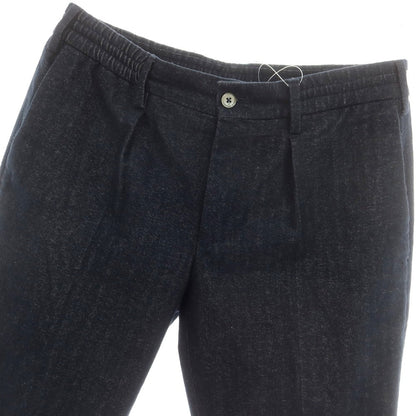 【中古】ピーティートリノ PT TORINO コットンポリエステル カジュアルスラックスパンツ ネイビー【 48 】【 状態ランクC 】【 メンズ 】