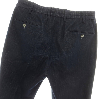 【中古】ピーティートリノ PT TORINO コットンポリエステル カジュアルスラックスパンツ ネイビー【 48 】【 状態ランクC 】【 メンズ 】