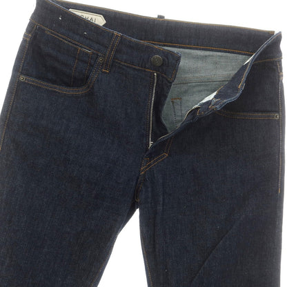 【中古】イカイ YCHAI ストレッチ コットン ジーンズ デニムパンツ ネイビー【 32 】【 状態ランクB 】【 メンズ 】