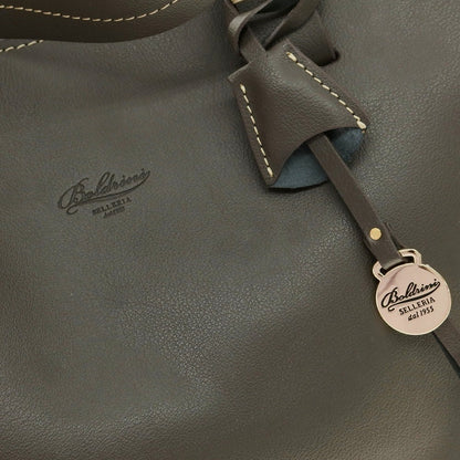 【新品アウトレット】ボルドリーニ セレリア BOLDRINI SELLERIA 7016 レザー トートバッグ グレイッシュダークブラウン【 状態ランクN- 】【 メンズ 】