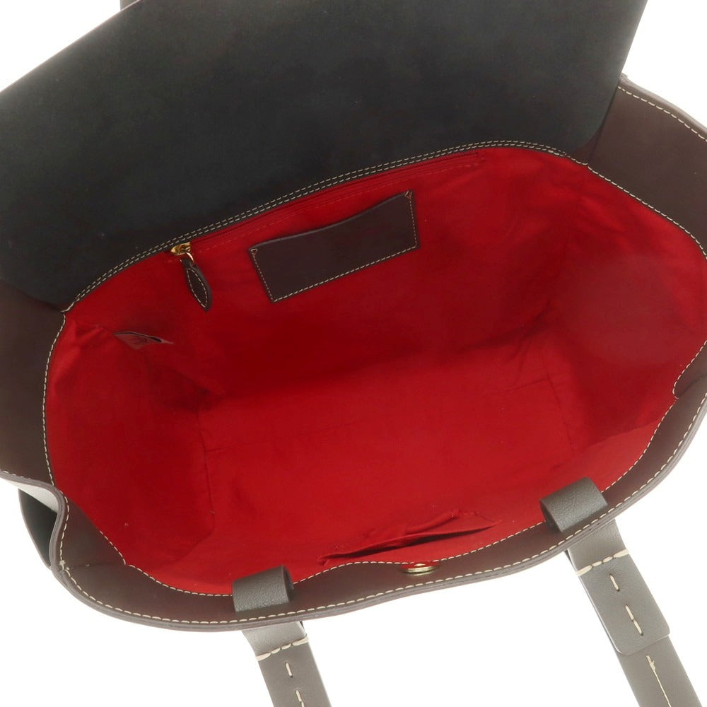 【新品アウトレット】ボルドリーニ セレリア BOLDRINI SELLERIA 7016 レザー トートバッグ グレイッシュダークブラウン【 状態ランクN- 】【 メンズ 】