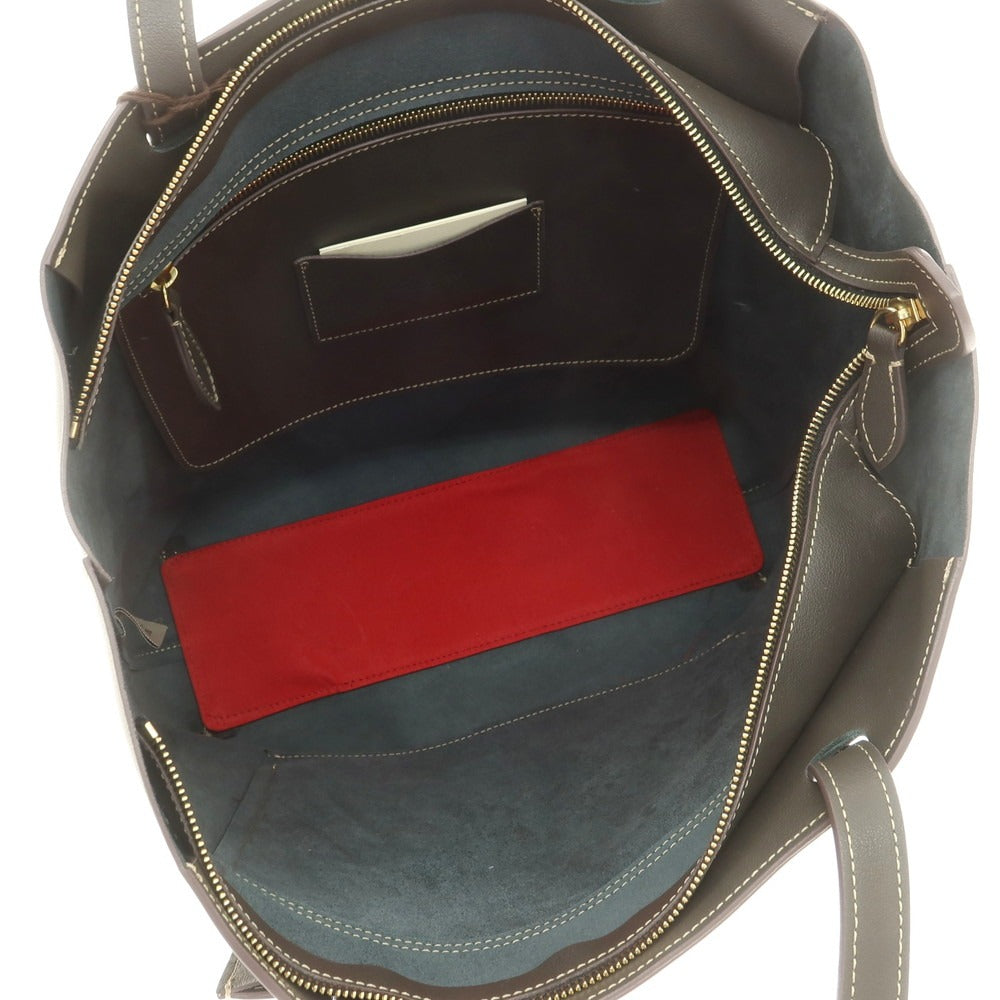 【新品アウトレット】ボルドリーニ セレリア BOLDRINI SELLERIA 7538 レザー トートバッグ グレイッシュダークブラウン【 状態ランクN- 】【 メンズ 】