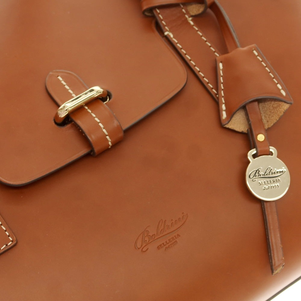 【新品アウトレット】ボルドリーニ セレリア BOLDRINI SELLERIA 7380 レザー フラップセミショルダーバッグ ブラウン【 状態ランクN- 】【 ユニセックス 】