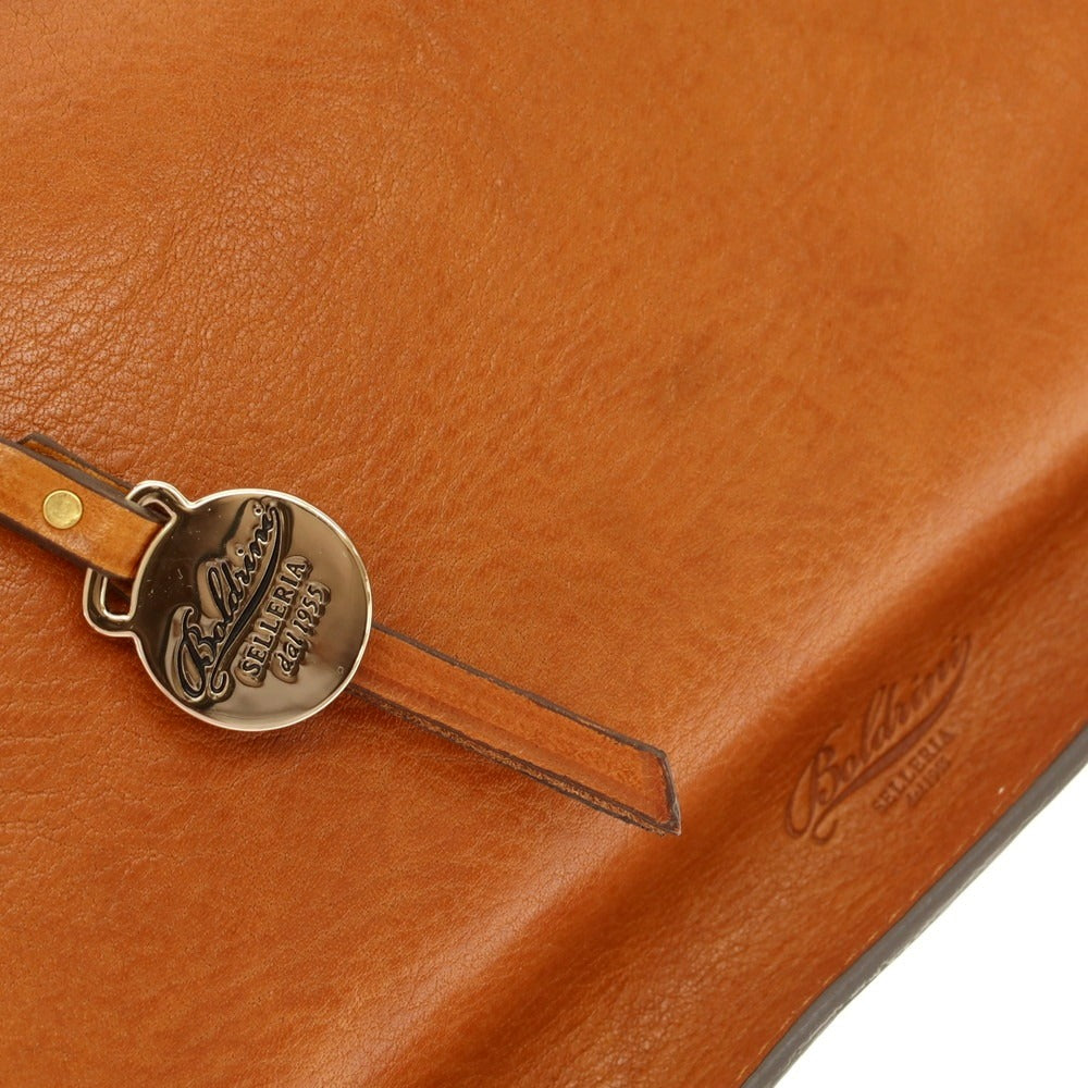 【新品アウトレット】ボルドリーニ セレリア BOLDRINI SELLERIA 7422 レザー セミショルダーバッグ ブラウン【 状態ランクN- 】【 ユニセックス 】