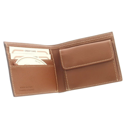 【新品】ボルドリーニ セレリア BOLDRINI SELLERIA 283 ベジタブルタンニンレザー 二つ折り財布 ブラウン【 状態ランクN 】【 メンズ 】
