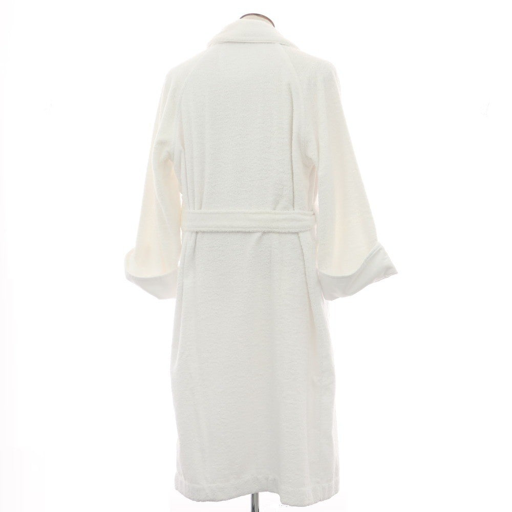 【新品アウトレット】フレッテ Frette パイル バスローブ ガウンコート ホワイト【 Ｌ 】【 状態ランクN- 】【 メンズ 】