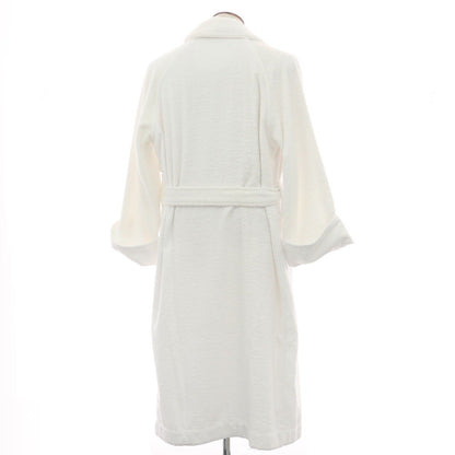 【新品アウトレット】フレッテ Frette パイル バスローブ ガウンコート ホワイト【 Ｌ 】【 状態ランクN- 】【 メンズ 】