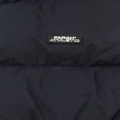 【中古】ファーラー FARAH ナイロン ダウンベスト ブラック【サイズL】【 状態ランクB 】【 メンズ 】 [DPD]