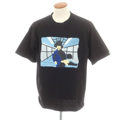 【中古】コットンパン COTTON PAN コットン プリント 半袖Ｔシャツ ブラック【 M 】【 状態ランクA 】【 メンズ 】