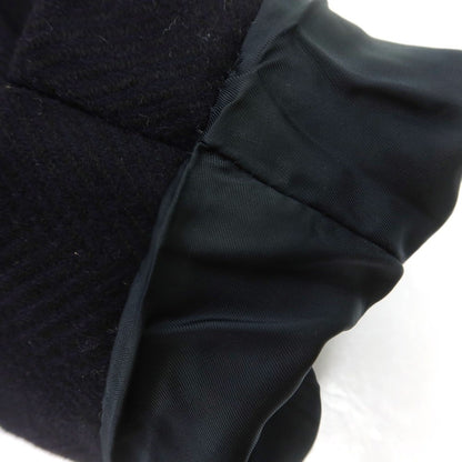 【中古】イザイア ISAIA Casentino ウールカシミヤ ポロコート ネイビー【 50 】【 状態ランクB 】【 メンズ 】