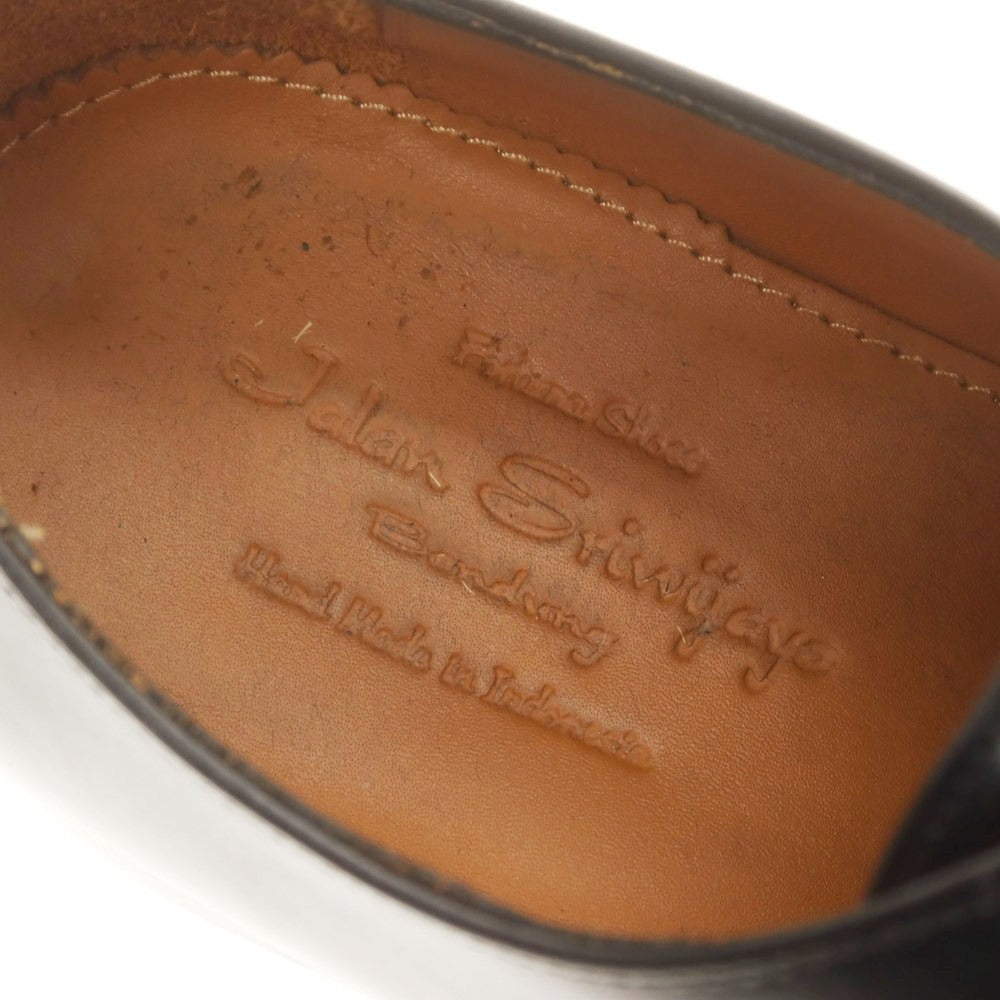 【中古】ジャランスリウァヤ JALAN SRIWIJAYA プレーントゥ ドレスシューズ ブラック【 7 1/2 】【 状態ランクB 】【 メンズ 】