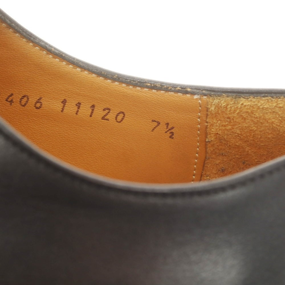 【中古】ジャランスリウァヤ JALAN SRIWIJAYA プレーントゥ ドレスシューズ ブラック【 7 1/2 】【 状態ランクB 】【 メンズ 】